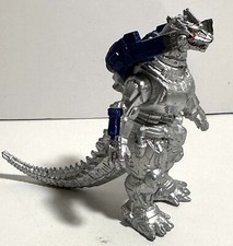 Godzilla 2 Mechagodzilla 3.5" Silver Godzilla PVC Plastic