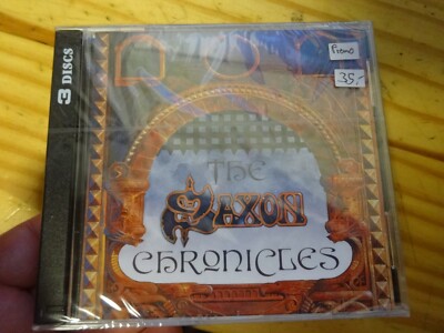 CD Saxon The Chronicles 3 Disc Promo NEU/OVP