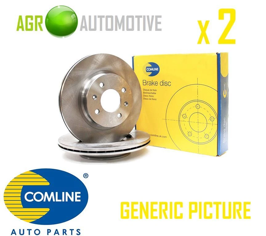 COMLINE REAR BRAKE DISCS SET BRAKING DISCS PAIR OE REPLACEMENT 