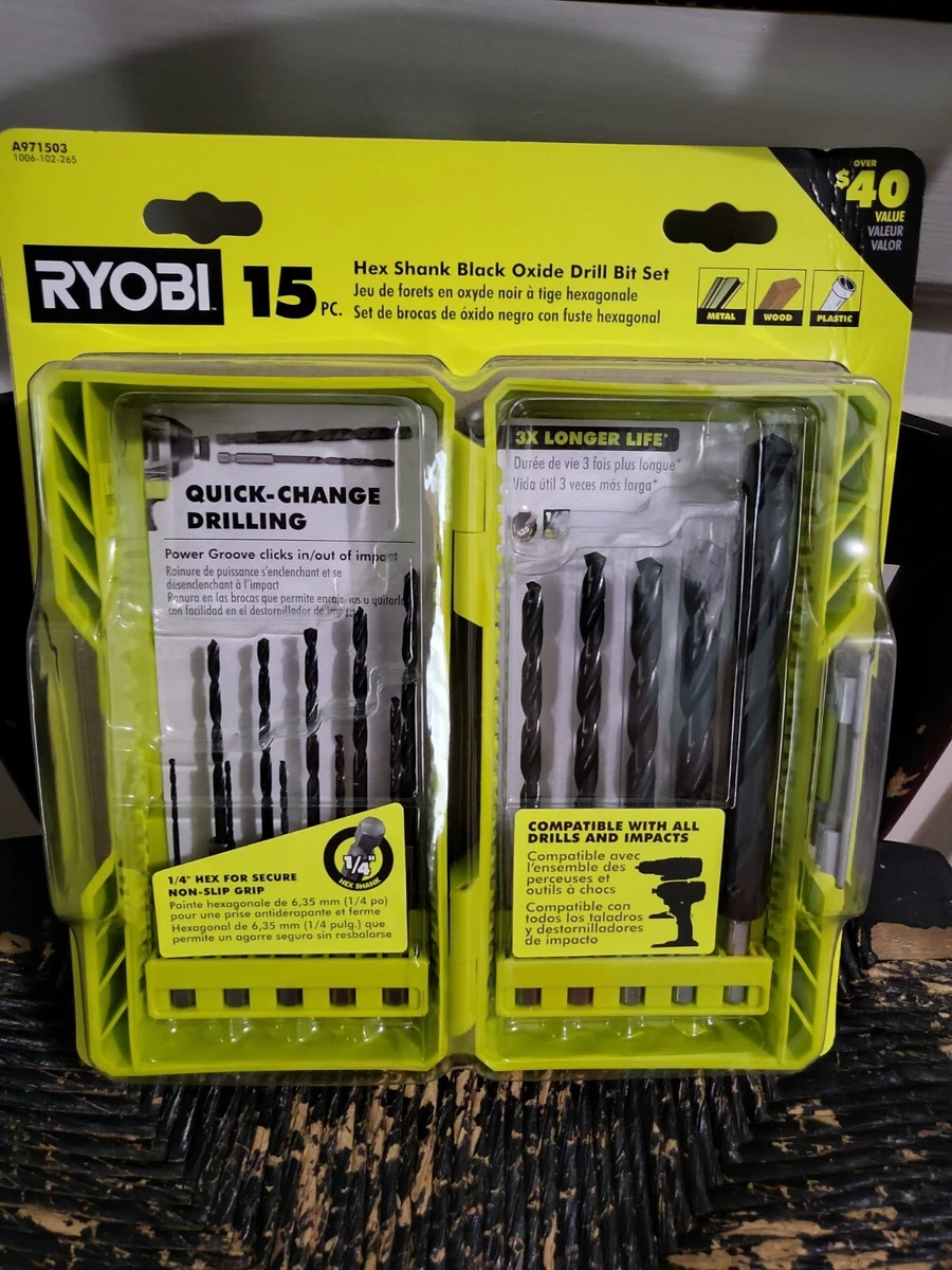 Ryobi hex drill bits clearance