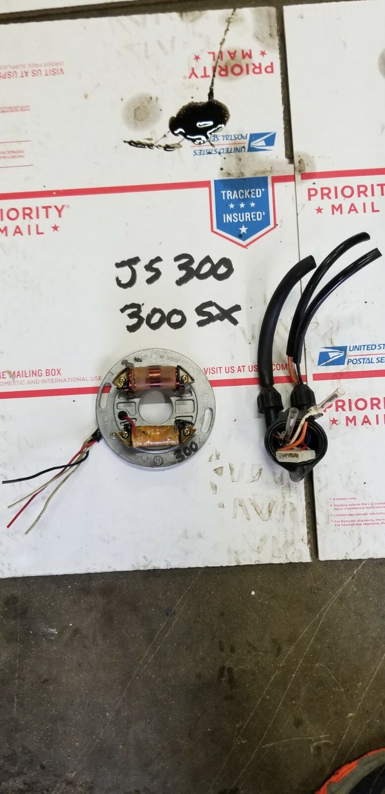 19871991 KAWASAKI 300sx JS300 STATOR Generator ignition JS 300