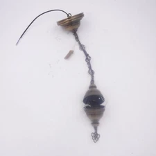 Turkish Hanging Ceiling Lamp NO GLASS GLOBE SEE DESCRIPTION