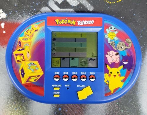 Vintage Tiger Electronics 1999 Pokemon Poke Ball Handheld LCD For