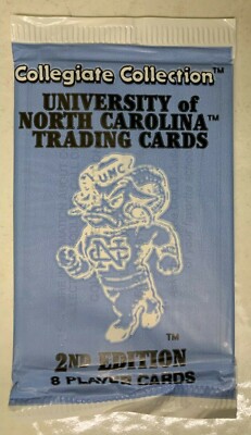 Collegiate Collection University of North Carolina 8 Cards 2nd 