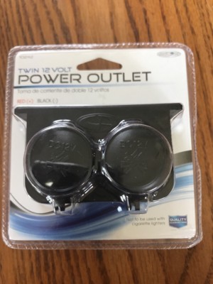 CUSTOM ACCESSORIES 10242 TWIN 12 VOLT POWER OUTLET Ships N 24h