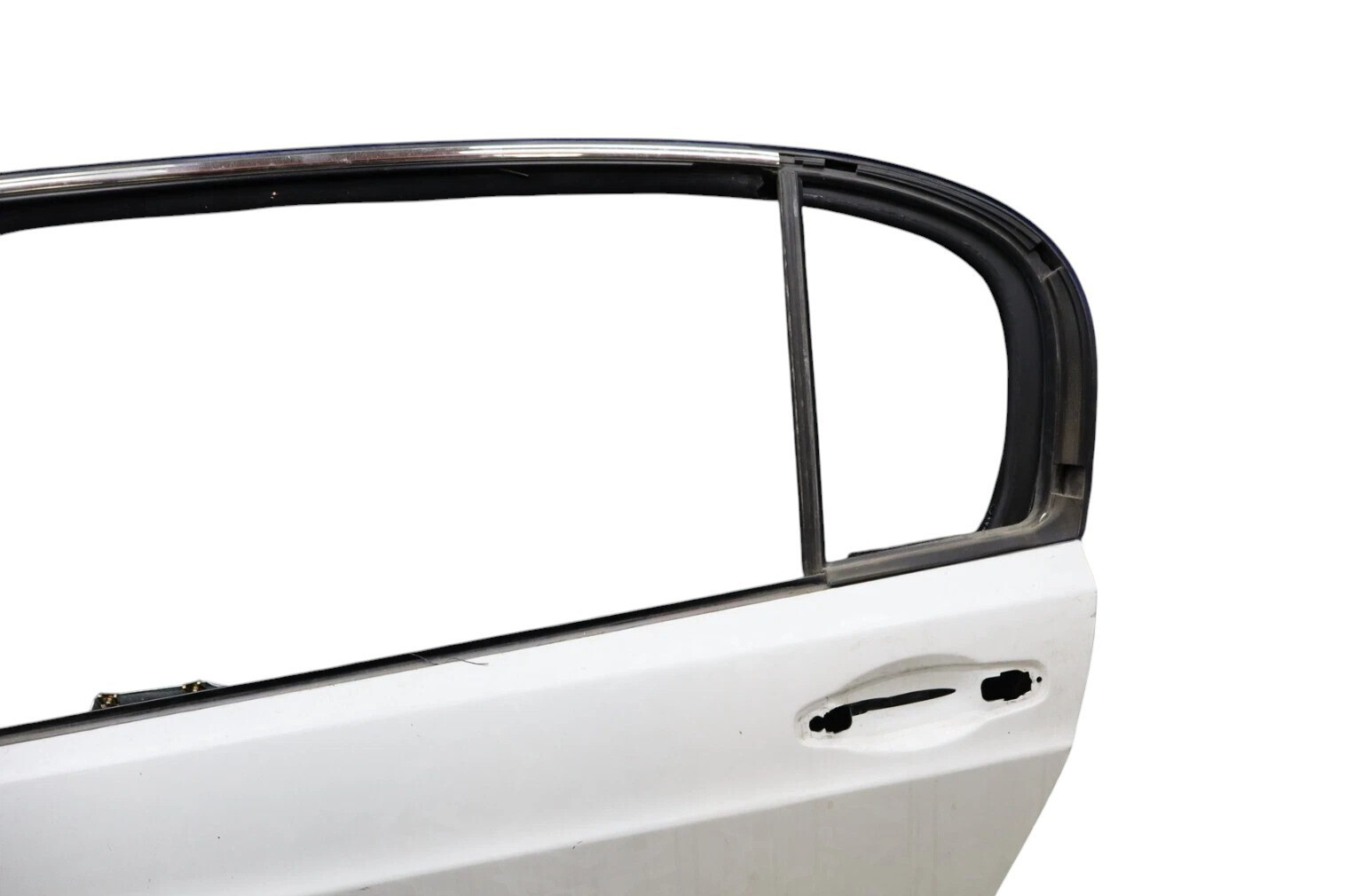 06-13 Bentley Continental Flying Spur Rear Left Driver Side Door Shell Oem