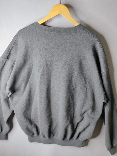 Vtg 90s Russell Athletic Mens 2XL Texas Embroidered Grey Sweatshirt Vintage - Picture 6 of 8