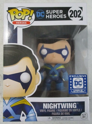NIGHTWING FUNKO POP #202 DC LEGION OF COLLECTORS EXCLUSIVE NEW TEEN TITANS NIB