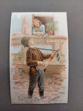 Vintage Victorian Advertising Trading Card Estey Organ Company