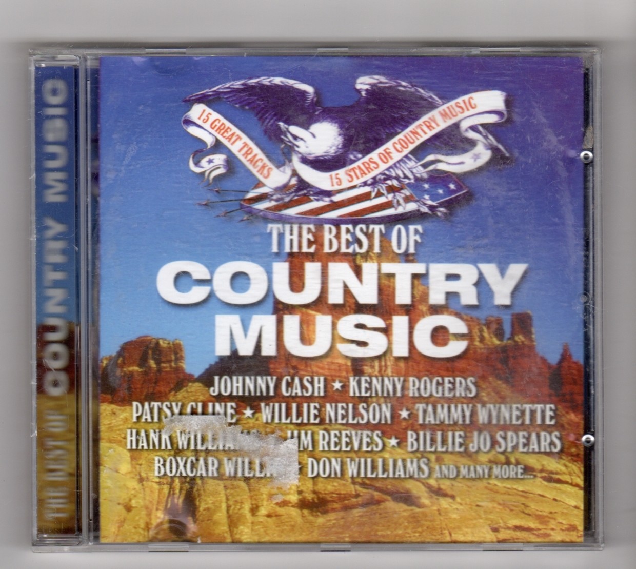(IE774) The Best of Country Music, 15 tracks various artists - 1999 CD