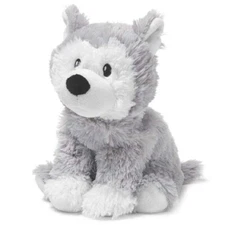 Warmies Cozy Plush - Husky Large Therapy Microwavable Heatable Toy