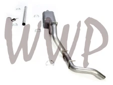 Stainless CatBack Exhaust Muffler System 98-01 Dodge Ram 1500/2500 5.2L/5.9L V8