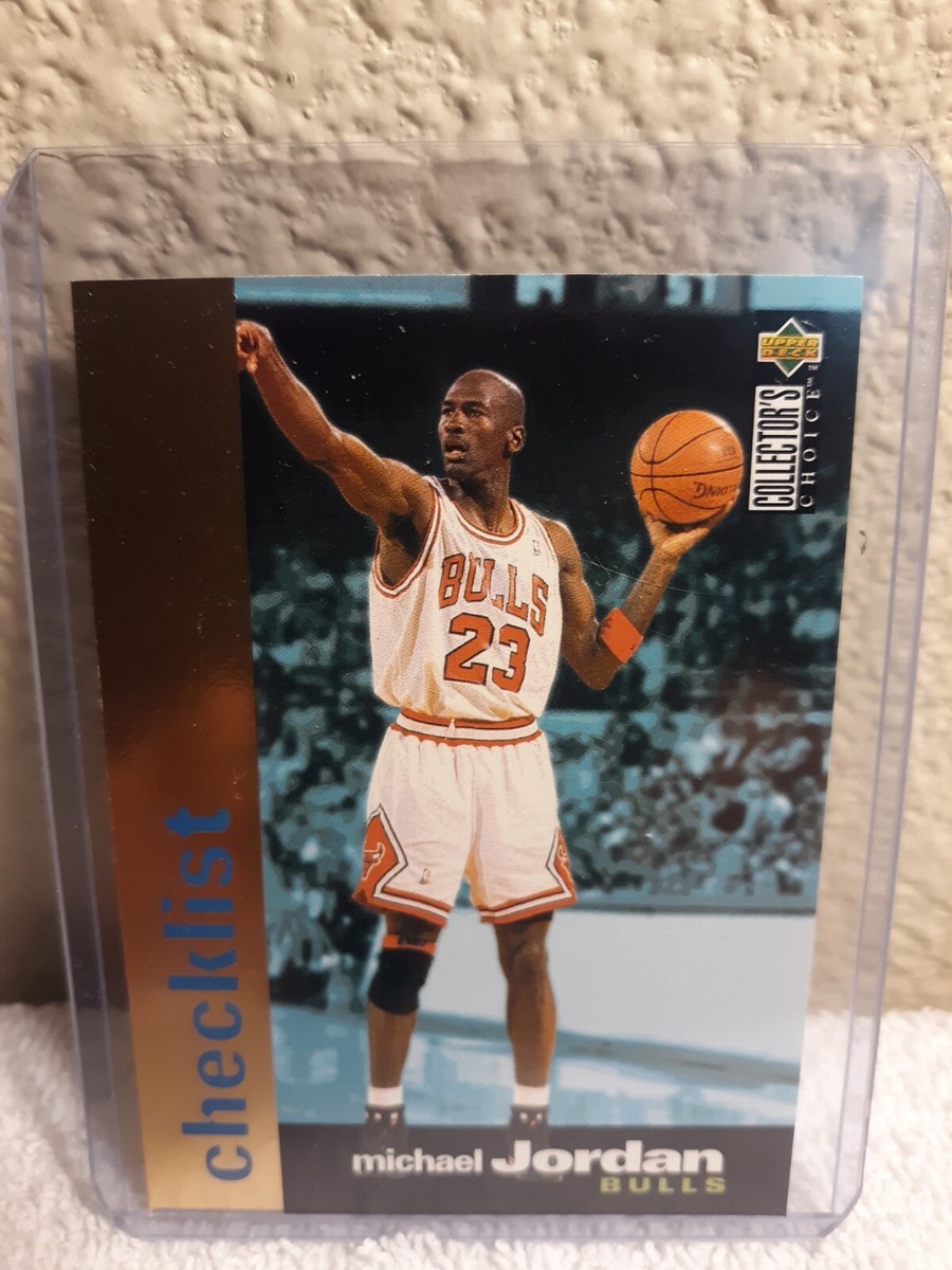 Michael Jordan 1996 Upper Deck Checklist Card #200 | eBay
