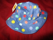 Sun Squad Multi-Color Kids Gardening Sun Summer Hat 