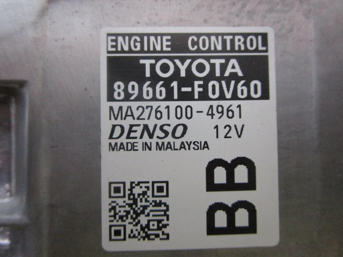 TOYOTA HILUX ECU ENGINE ECU, 2.8, 1GD-FTV, DIESEL, MANUAL T/M, SEC