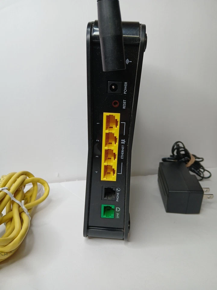 Qwest CenturyLink ZyXel PK5000Z Modem Wireless Wi-Fi Router Tested - Image 3 of 4