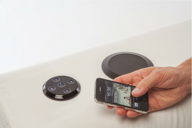 built in bluetooth speaker system