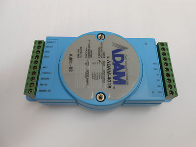 ADAM-4016 DATA AQUISITION MODULE INPUT RANGE + 50mV OUTPUT RANGE 0-10V