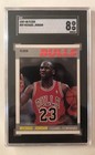 1987 Fleer Michael Jordan Chicago Bulls #59  SGC 8 NM-MT HOF