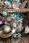 1 Pound Jewelry Costume Vintage Mix LBS  necklaces bracelets pins rings etc lbs