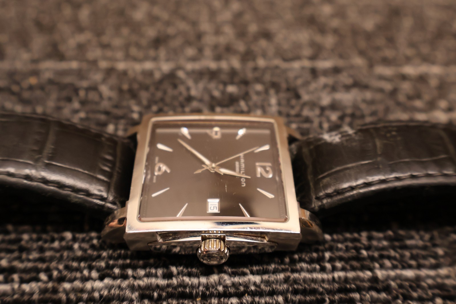 Hamilton Jazzmaster Automatic square watch H32415… - image 7