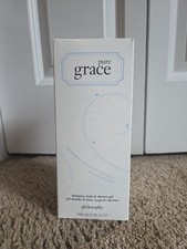 Philosophy Pure Grace Shampoo Shower Gel Bubble Bath 32 oz Pump