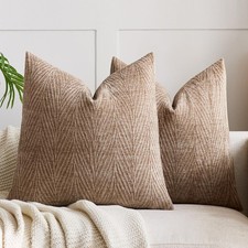 Halans Spring Pillow Covers 16X16 Inch Set Of 2 Soft Decorative Throw Pillow