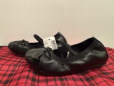 The Children  s Place Toddler Girls Black Ballet Flats Shoes Size: 10 Brand New