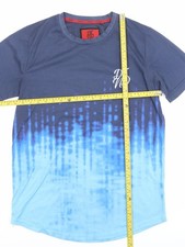 SikSilk Blue Regular Size T-Shirts for Men for sale