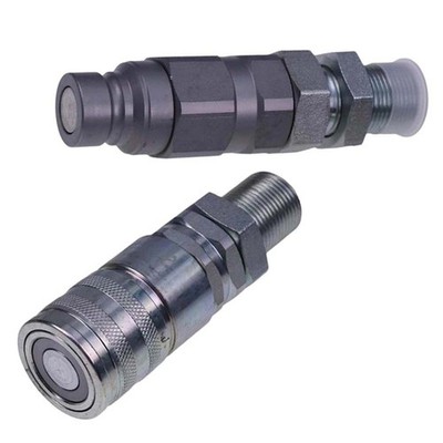 Flat Face Quick Connect Kupplungssatz 1938334 1938335 für CAT 908H 928HZ Lader