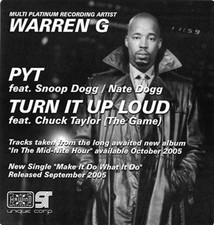 Warren G Featuring Snoop Dog & Nate Dogg - P.Y.T - UK 12" Vinyl - 2005 - S12 ...