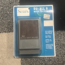 vintage Sears Du-All 8 movie film splicer still in its original packaging