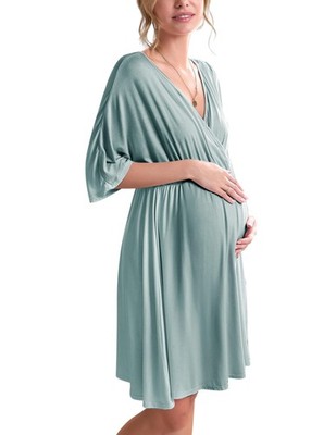 Ekouaer 3 in 1 Labor/Delivery/Hospital Gown Maternity Dress Nursing Nightgown... | eBay Ekouaer 3 in 1 Labor/Delivery/Hospital Gown Maternity Dress Nursing Nightgown... | eBay