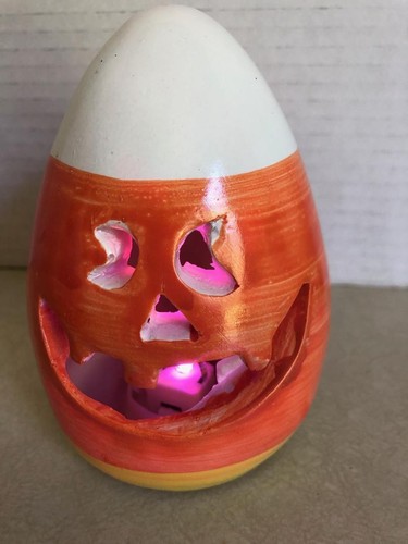 2X Light up Color Changing LED Lights PUMPKIN, CANDY CORN GOBLIN Halloween - Picture 7 of 9