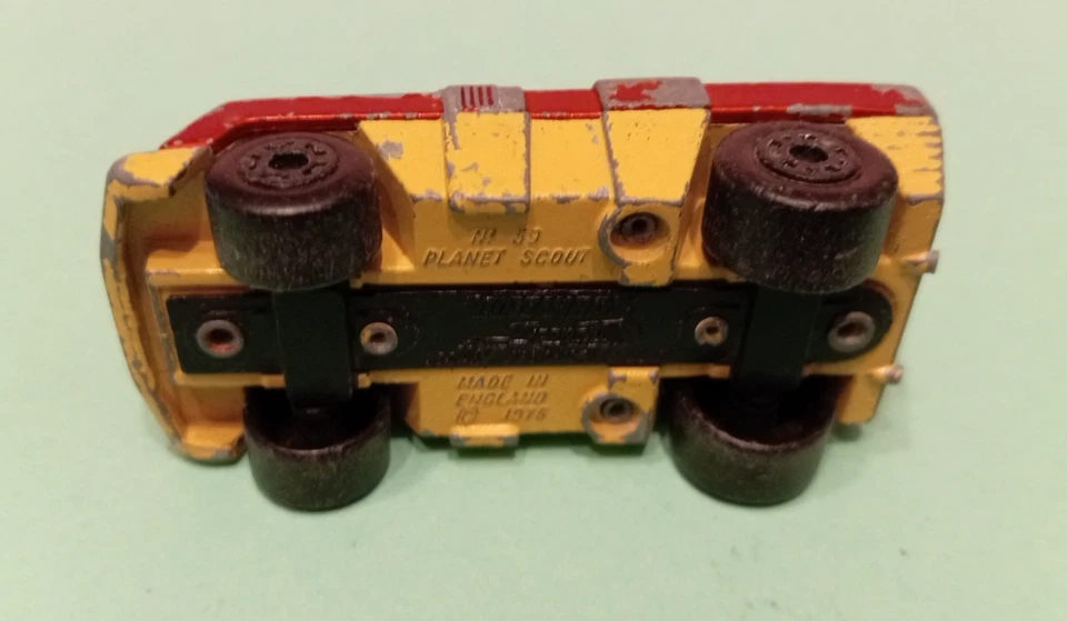 Ss3 - Matchbox Superfast 1:64 Macchinina Automobilina 1975 Planet Scout n°59 - Immagine 3 di 4