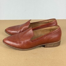 Madewell The Frances Loafer Womens 8.5 Brown Leather Slip On Casual Comfort
