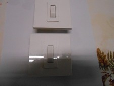 lot de 2 va et vient mosaic  ancien modele  silencieux  avec  support et plaques