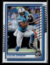 2025 Donruss Optic #19 Calvin Johnson Card Detroit Lions