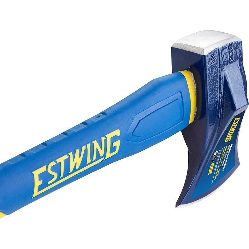 8LB Wood Splitting Maul Fiberglass Handle Heavy Duty 36 Inch Durable Tool New