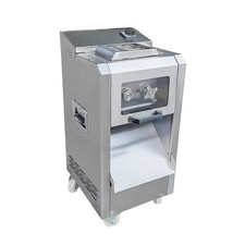 Frozen Fish Diced Chicken Breast Cube 2.2KwMeat Cutting Machine Electric 450kg/h