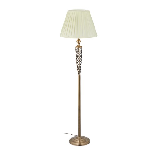 Stehlampe Vintage Stehleuchte Antike Standlampe Wohnzimmerlampe 5 kg E27 - Bild 1 von 10