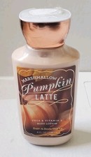 NEW BATH AND BODY WORKS MARSHMALLOW PUMPKIN LATTE SIGNATURE COLLECTION 8OZ