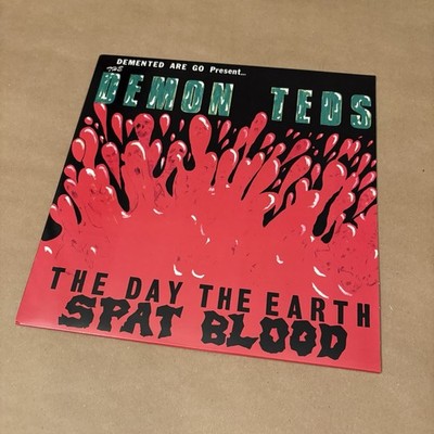 Demented Are Go The Day The Earth Spat Blood Vinyl Record Limited Reissue
