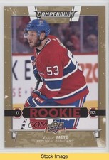 2017-18 Upper Deck Compendium Rookies Gold Victor Mete #898 READ 0zu