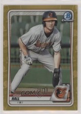 2020 Bowman Chrome Prospects Gold Refractor 28/50 Adam Hall #BCP-90 u6m