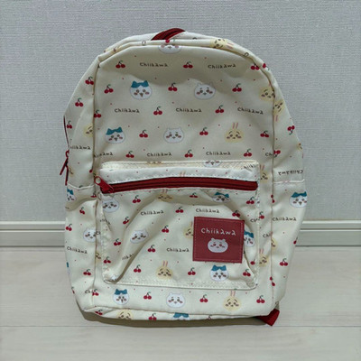 Chiikawa Hachiware Rabbit Rucksack Kinder Fashion Day Bag Cherry JDM Japan NEU