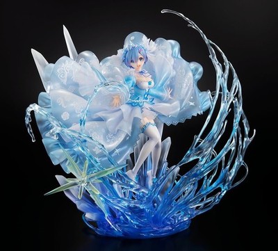 SALE NEU Shibuya Scramble eStream Re:Zero Rem Crystal Dress 1/7 Anime Figure