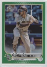2022 Topps Chrome Green Refractor 40/99 Trent Grisham #175 0a6