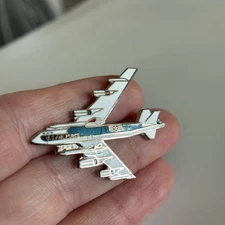 Vintage B-52 Bomber United States Air Force USAF Jet Lapel Pin Stratofortress