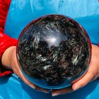 7.3 LB Large Natural Fireworks Stone Sphere Crystal Healing Specimen 4034 — photo 7